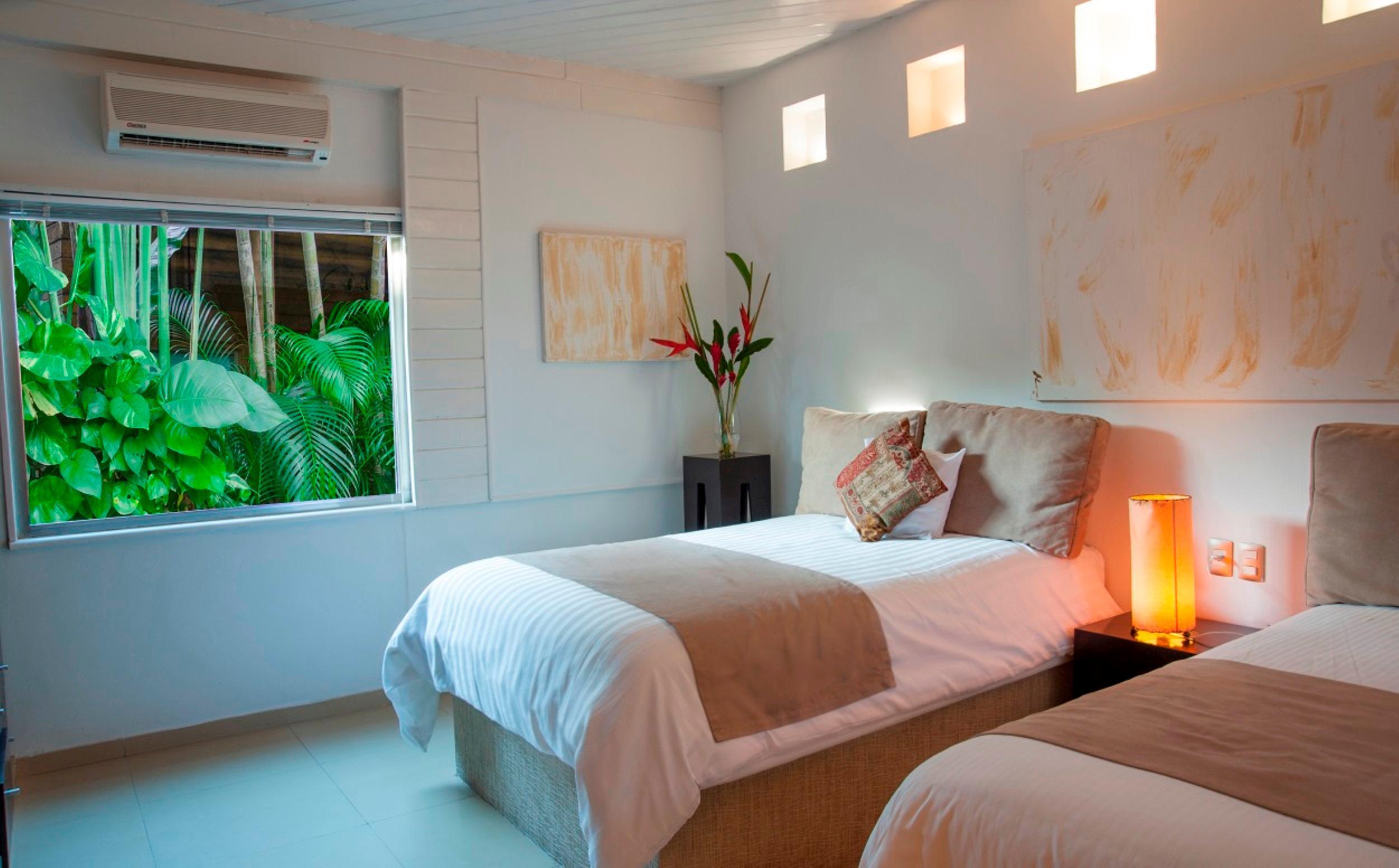 Magic Blue Spa Boutique Hotel Adults Only بلايا ديل كارمن المظهر الخارجي الصورة A bedroom at the hotel