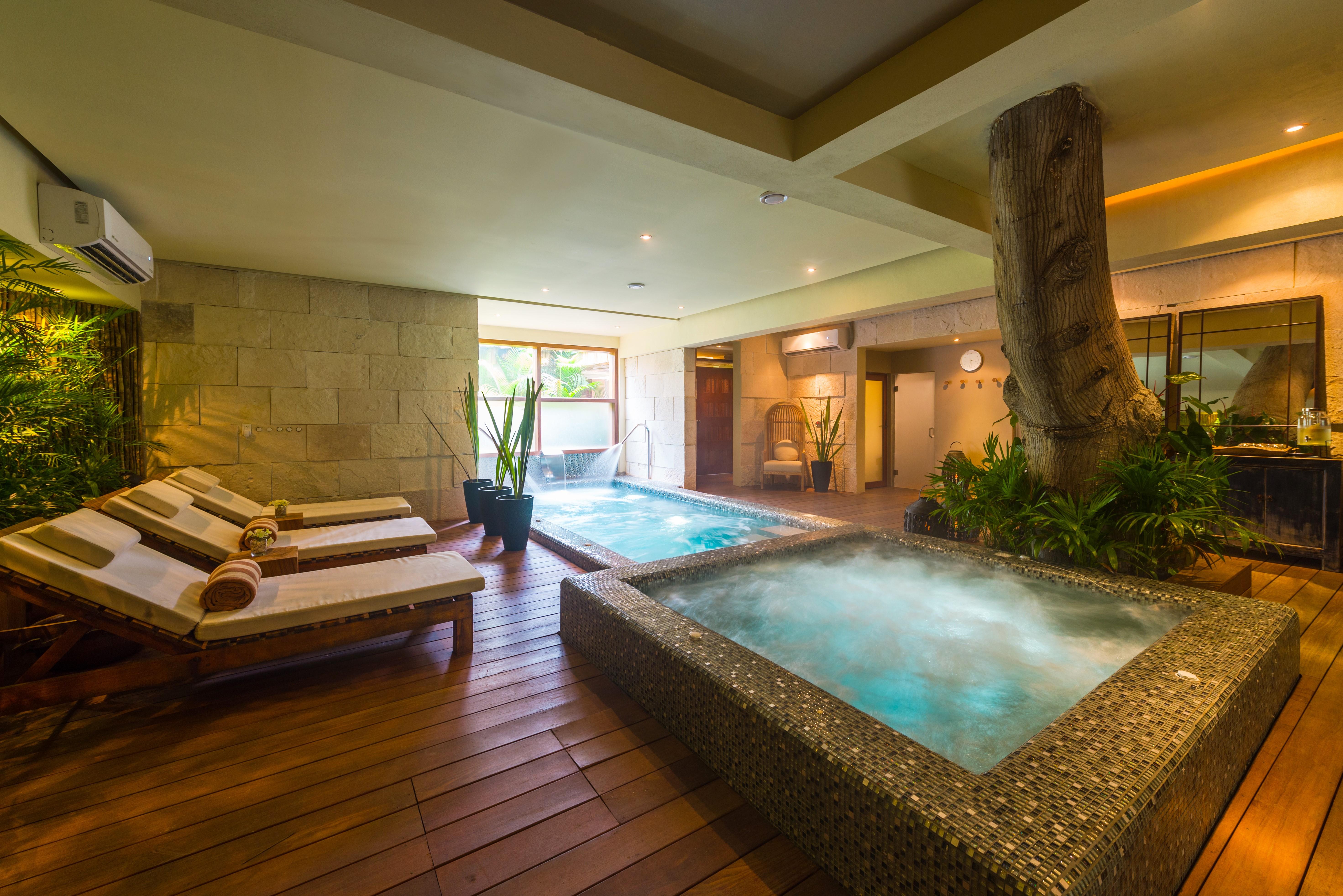 Magic Blue Spa Boutique Hotel Adults Only بلايا ديل كارمن المظهر الخارجي الصورة Spa at the Grand Hyatt Hotel, Cancun, Mexico