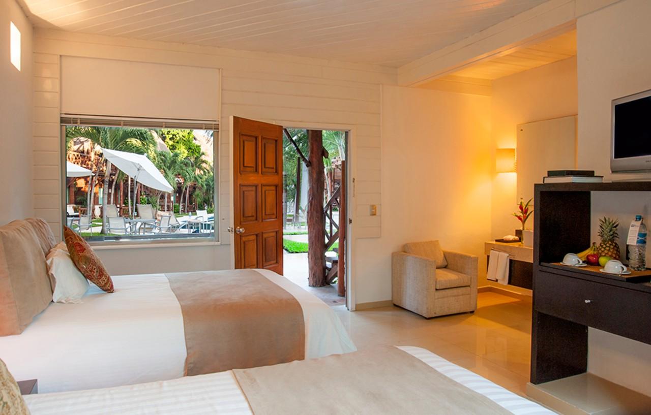 Magic Blue Spa Boutique Hotel Adults Only بلايا ديل كارمن المظهر الخارجي الصورة A room at the hotel